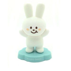 Rare Fluffy House Mr. White Cloud Mini Series 1 Naughty Rabbit Figure